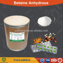 Betaína em pó anidro (glicina betaína) alimentos / farmacêutica / alimentação / estética